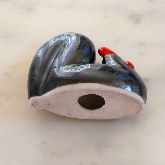 NWOT. Vintage Handmade Porcelain Ceramic Rooster. - Picture 5 of 5